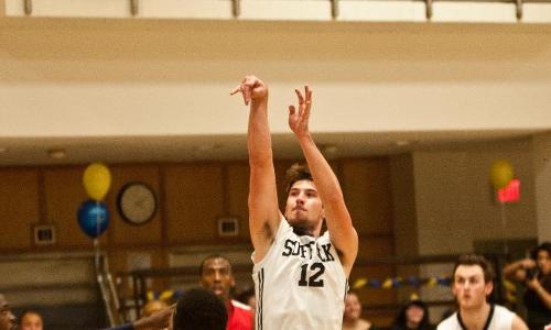 Meister's Clutch Shot Sinks AMCATS In Men's Basketball Victory