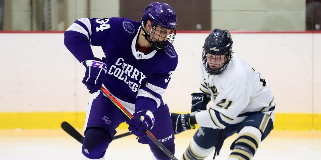 Men&rsquo;s Hockey Stumbles at No. 12 UNE, 8-3