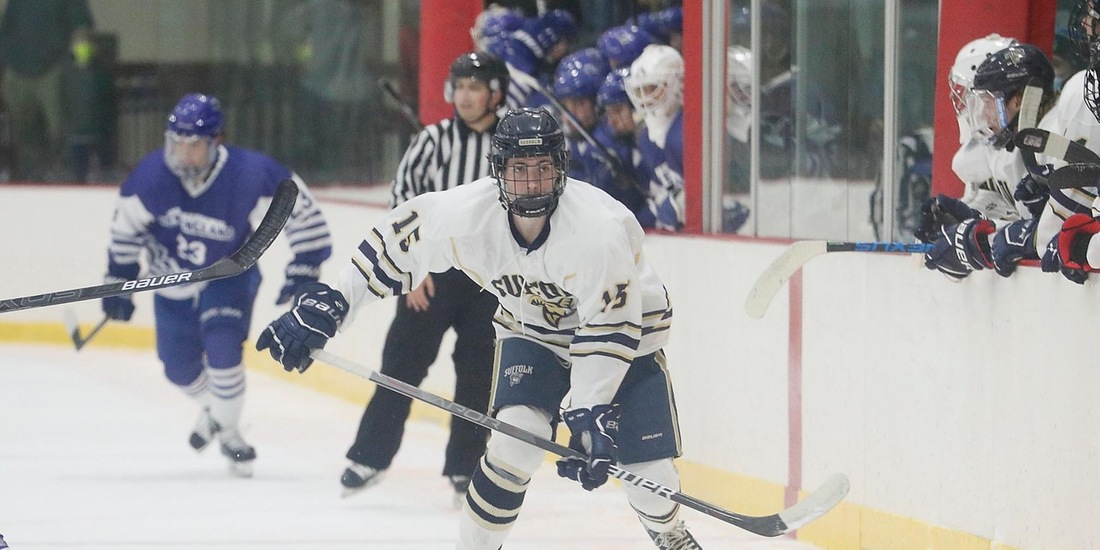 Men&rsquo;s Hockey Tests Unbeaten Streak with Curry, Salve Regina