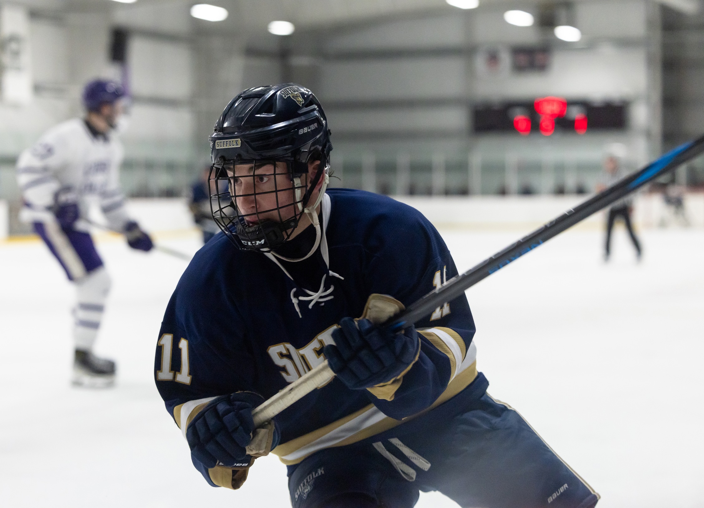 Men&rsquo;s Ice Hockey Falls to No. 5/6 Curry, 5-2