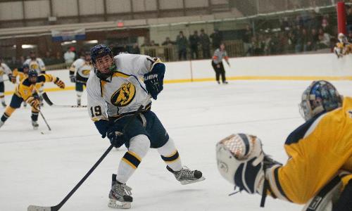 Hockey Skates to 4-1 Victory At Franklin Pierce