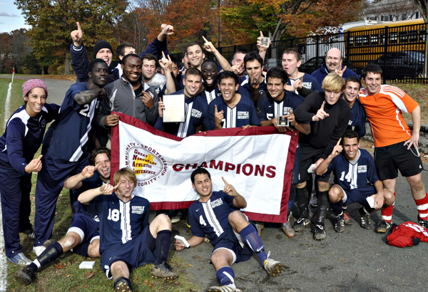 Men's Soccer Capture GNAC Championship