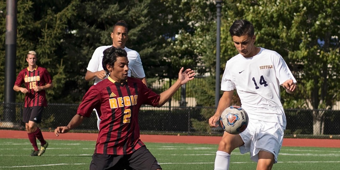 Restrepo&rsquo;s Natural Hat Trick Sends Men&rsquo;s Soccer Past Emerson, 5-2