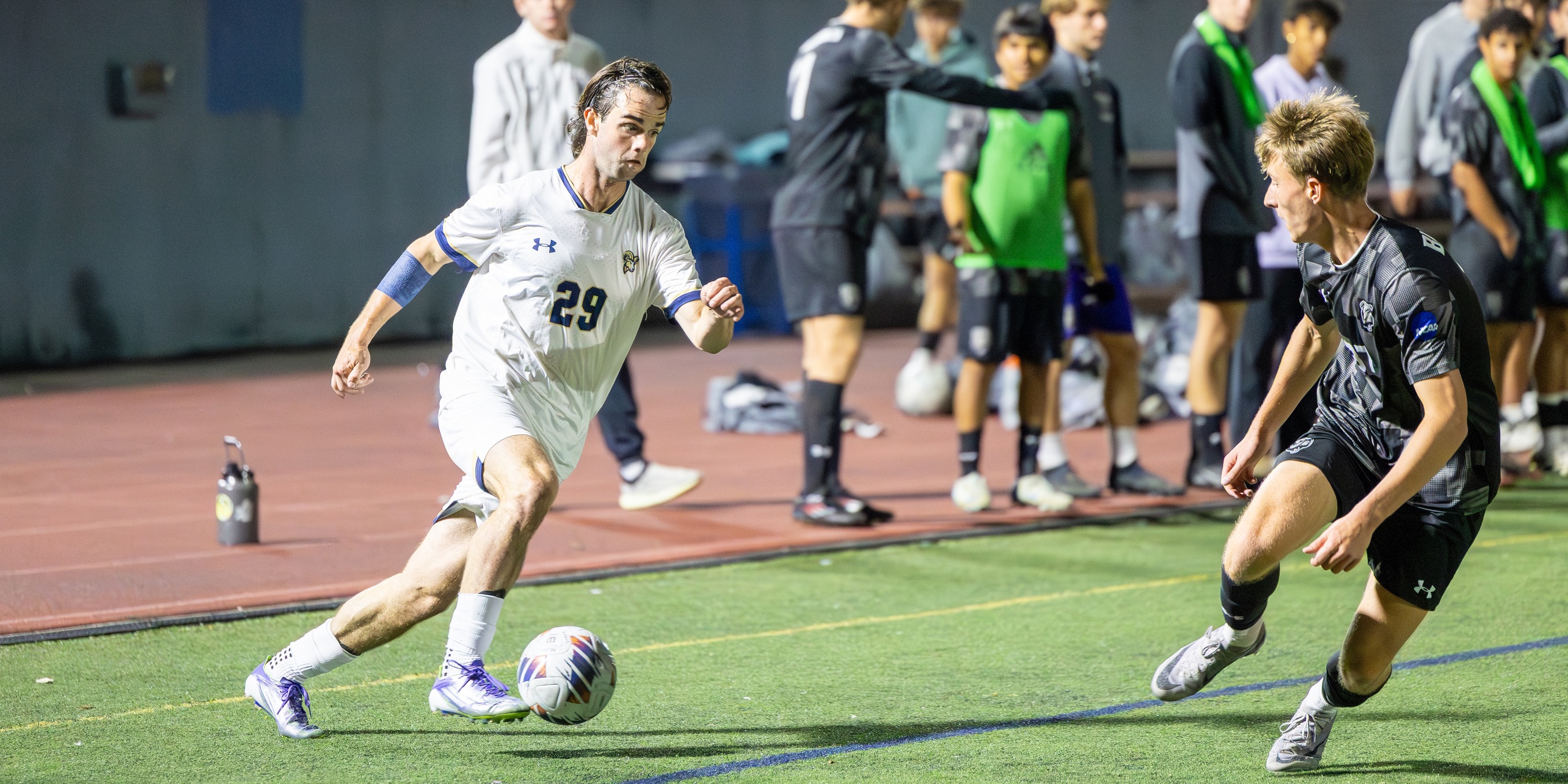 Men&rsquo;s Soccer Downs Dean in Resumed Game, 6-2