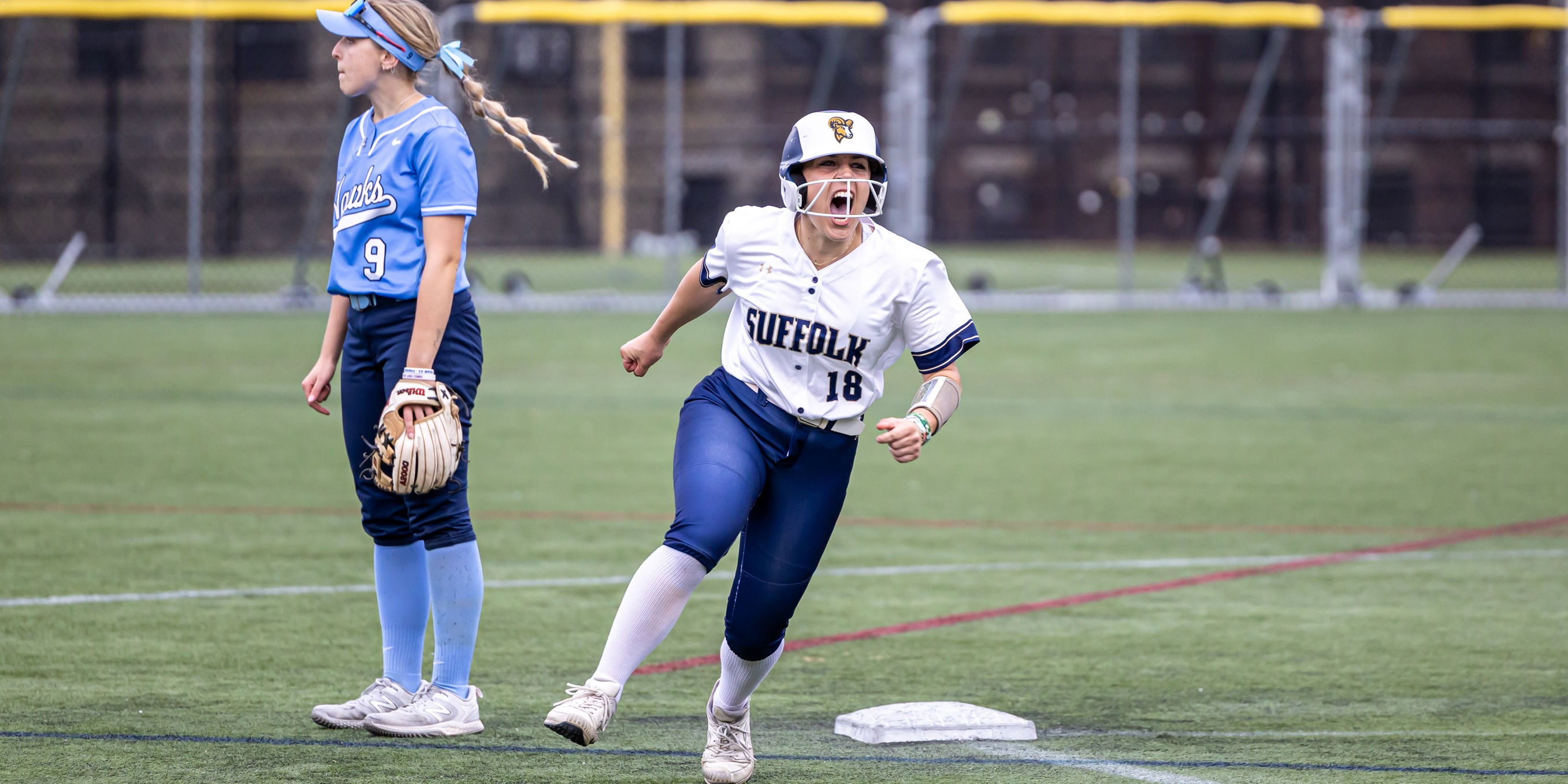 Softball Walks-Off Nightcap Against Roger Williams, 2-1