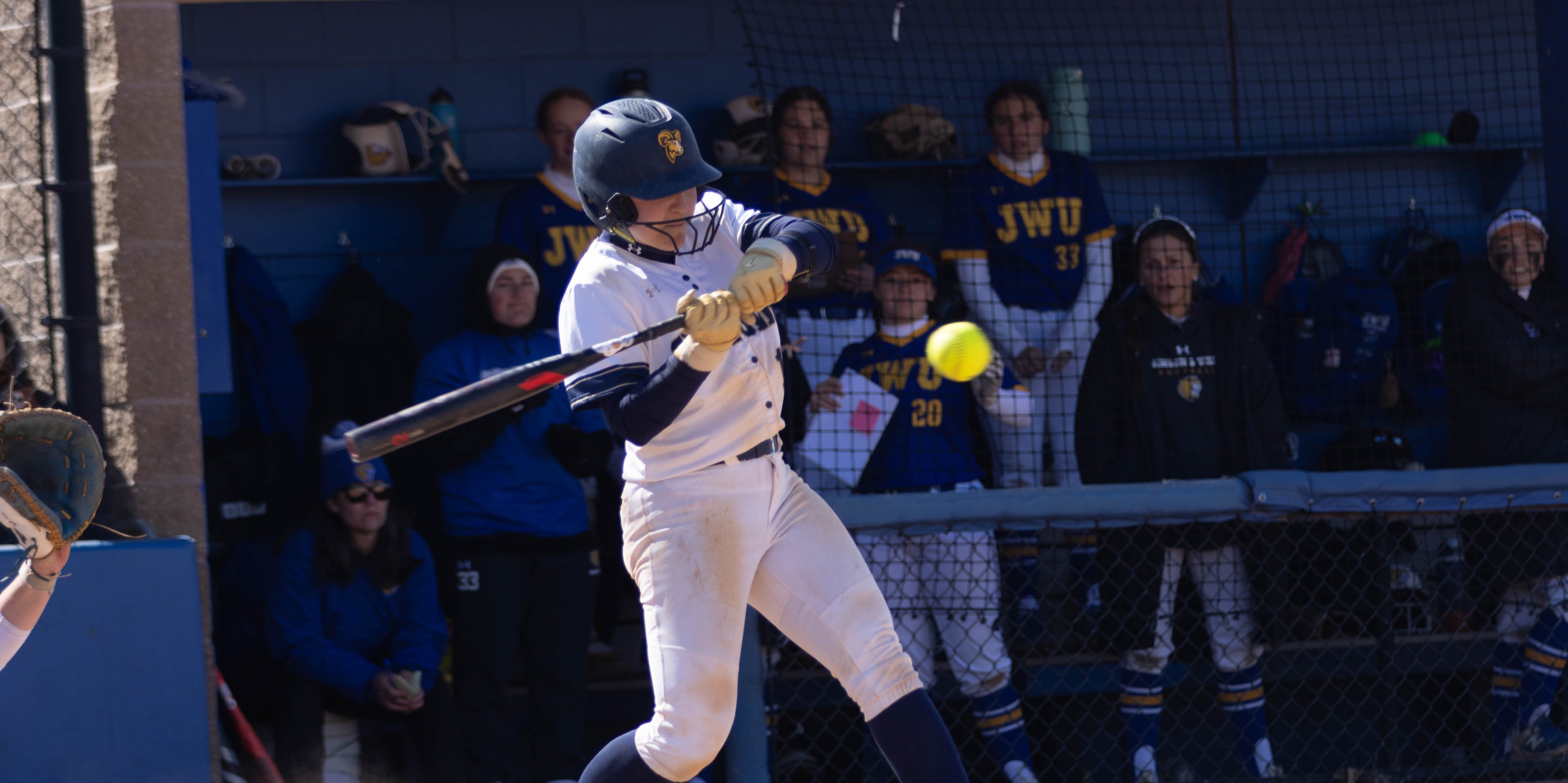 Softball Upended in Game Two at JWU, 16-5