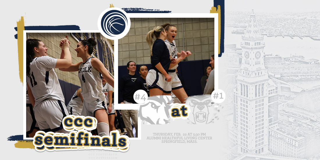 Women&rsquo;s Basketball Continues CCC Crown Chase in Semis at WNE Thursday