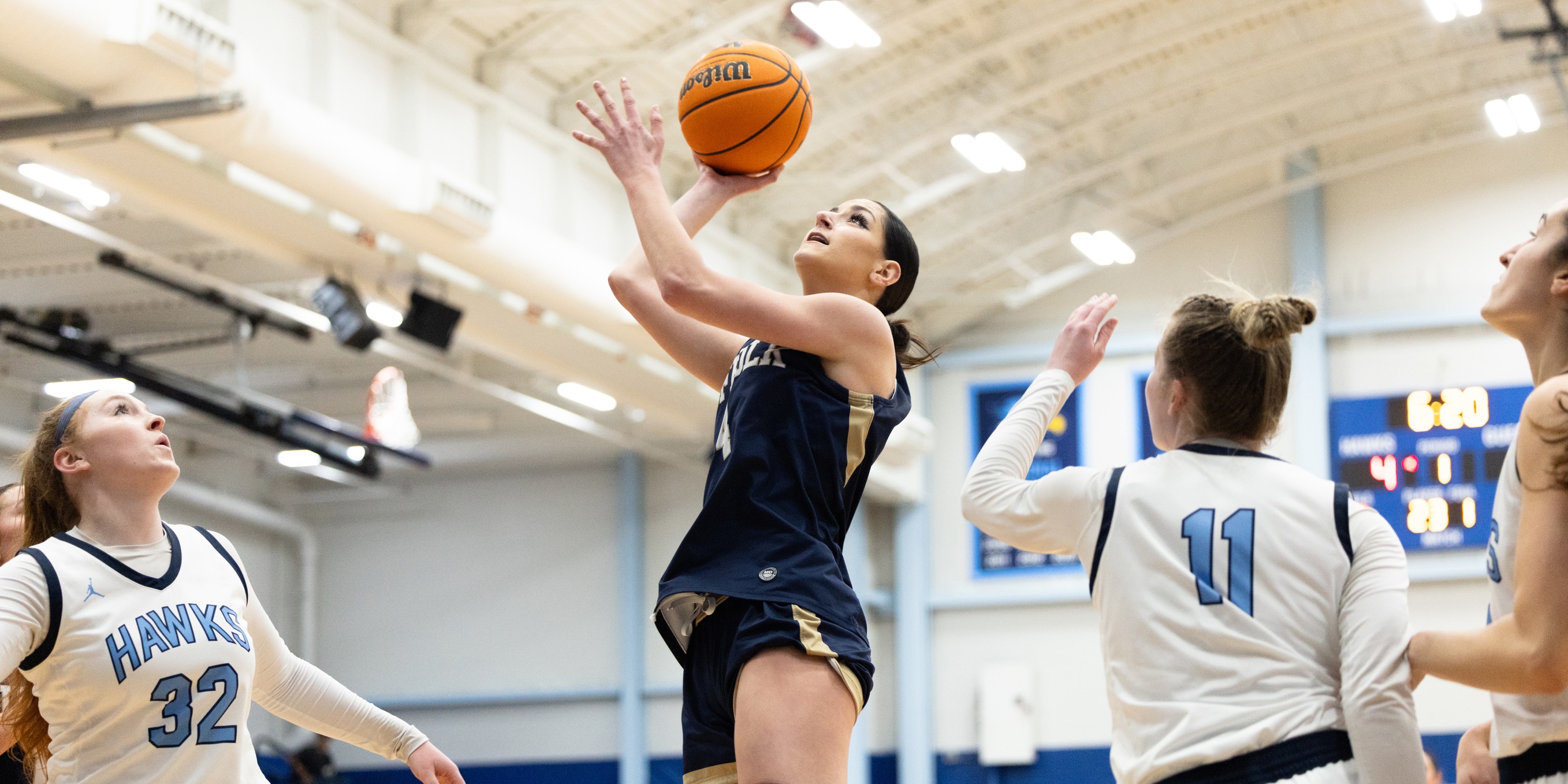 Women&rsquo;s Basketball&rsquo;s Season Ends in CNE First Round at Roger Williams, 64-59