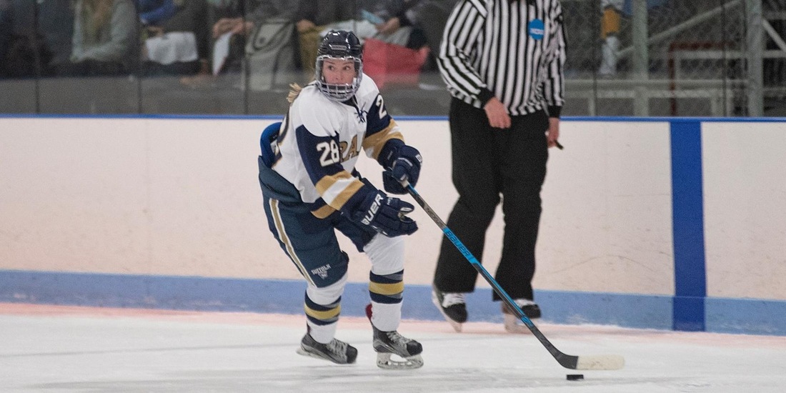 Women&rsquo;s Hockey Earns First Win, Shutouts Anna Maria, 4-0