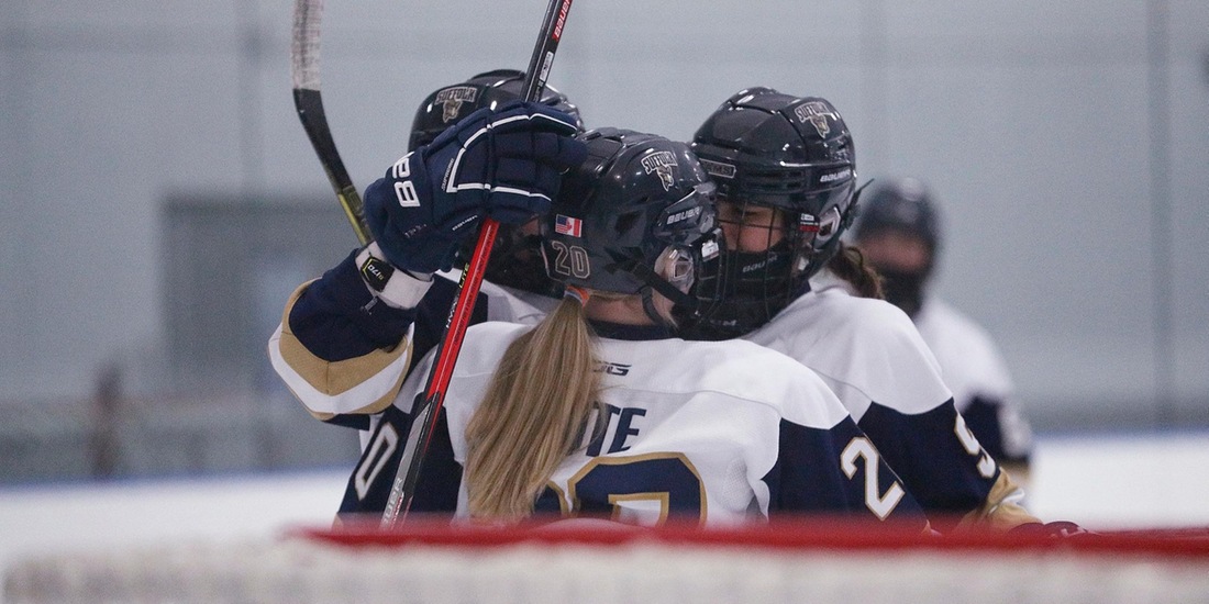 Women&rsquo;s Hockey Upends Curry, 9-1