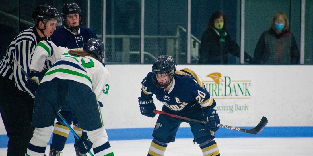 Women&rsquo;s Hockey Splits Weekend Between Curry, Salve Regina