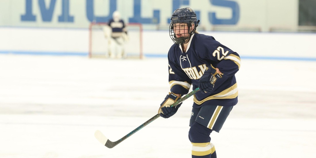 Women&rsquo;s Ice Hockey Forces Draw at Curry, 2-2, Takes Shootout