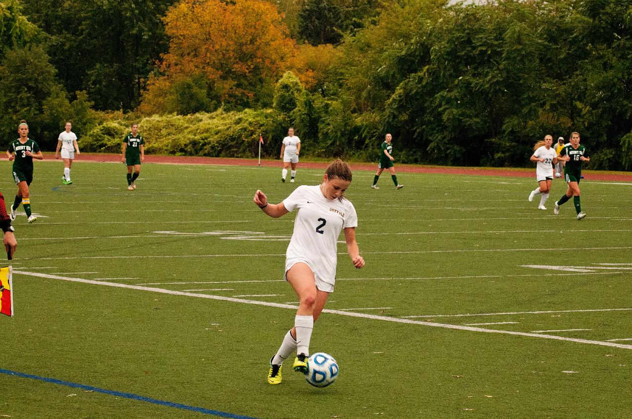 Harmon Strikes Twice as Women's Soccer Top JWU 2-1