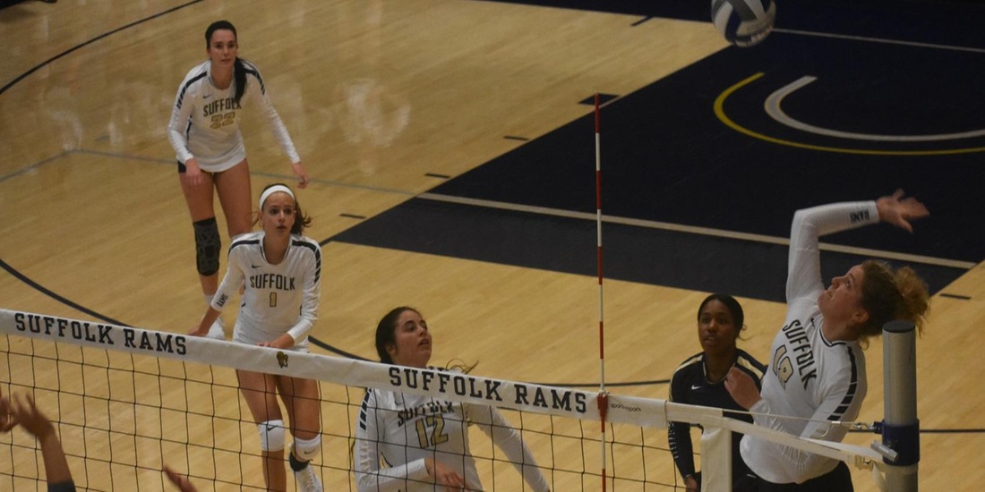 Volleyball Overpowers Castleton in Straight Sets