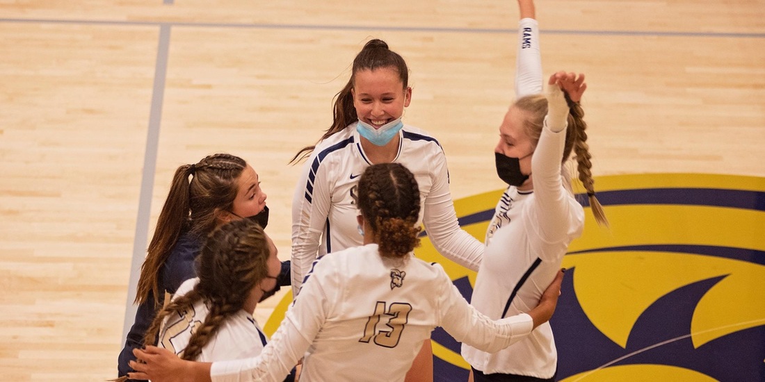 Volleyball Defeats Fitchburg State, 3-1