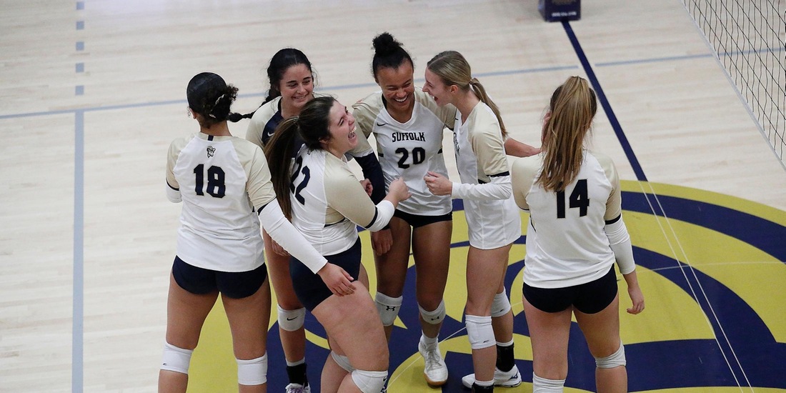 Volleyball Sweeps Nichols in Regular-Season Finale