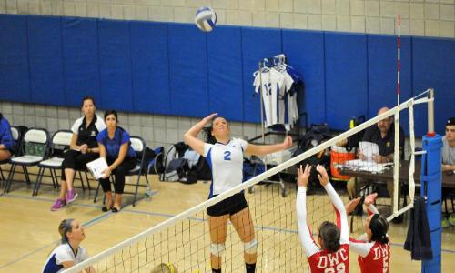 Volleyball Wins Newbury College Tournament